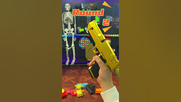 The safest toy handgun: Miniature 1911