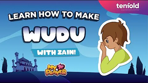 How to make Wudu Ablution with Zain | My First Prayer for kids
