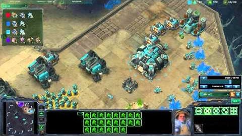 Starcraft 2 2v2 Rush Tactic Marine/Roach