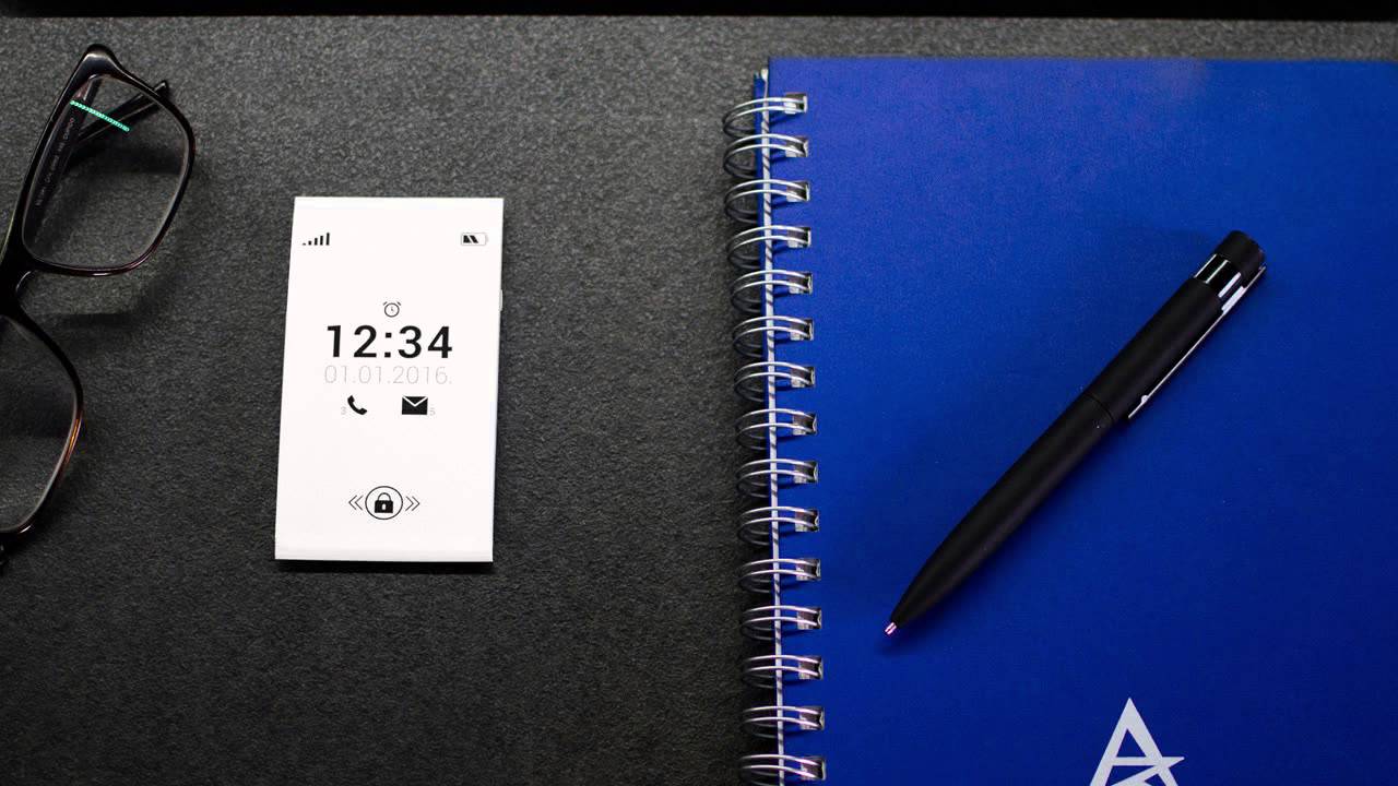 A New EInk Phone Has Been Developed YouTube