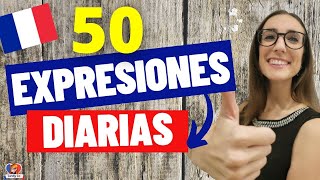 Mejora TUS habilidades de COMPRENSIÓN AUDITIVA | 50 frases más comunes en francés!