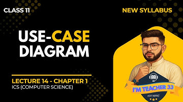 Understanding Use Case Diagrams: Actors & Interactions | Ch 1, Lec 14 | ICS Comp Science