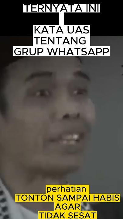 ternyata ini pesan uas tentang grup whatsapp