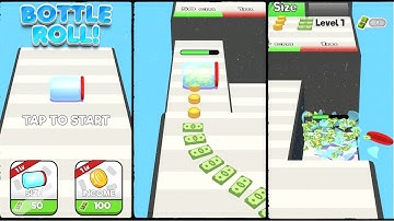 Bottle Roll! - New Release - Hyper Hybrid Casual - Gameplay Walkthrough (iOS & Android)