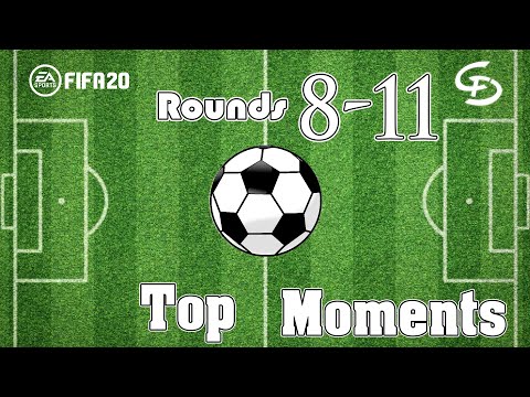 FIFA20   Rounds 8-11, ტოპ მომენტები! Top Moments \"Georgian Cyber League\"