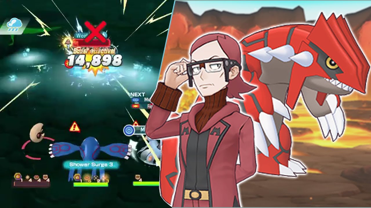 Origin Pulse is so powerful - Ancient Brawl - Fight the Land Incarnate! Part 2 Pokemon Masters Ex