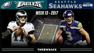 MVP Candidates Produce Highlight Reel Game! (Eagles vs. Seahawks 2017, Week 13)