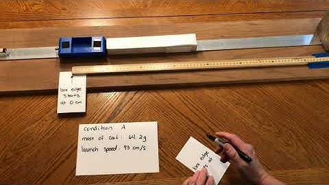 Condition A - Regular Speed & Mass - Lesson 7, Unit 8.1 Contact Forces