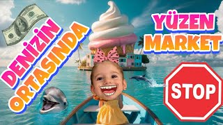 DENİZİN ORTASINDA YÜZEN MARKETE GİTTİK‼️ EVA ALIŞVERİŞ YAPTI‼️
