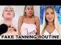 My ENTIRE Tanning Routine (Daily Video Updates)