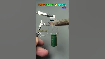 Timer circuit by mosfet