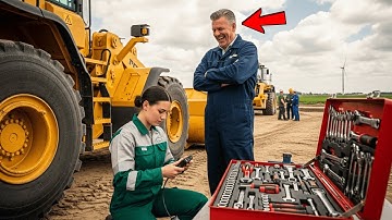 "Deze Wiellader Is Voor Altijd Dood!", Zei De Hoofdmonteur… Tot De Monteuse De Waarheid Liet Zien