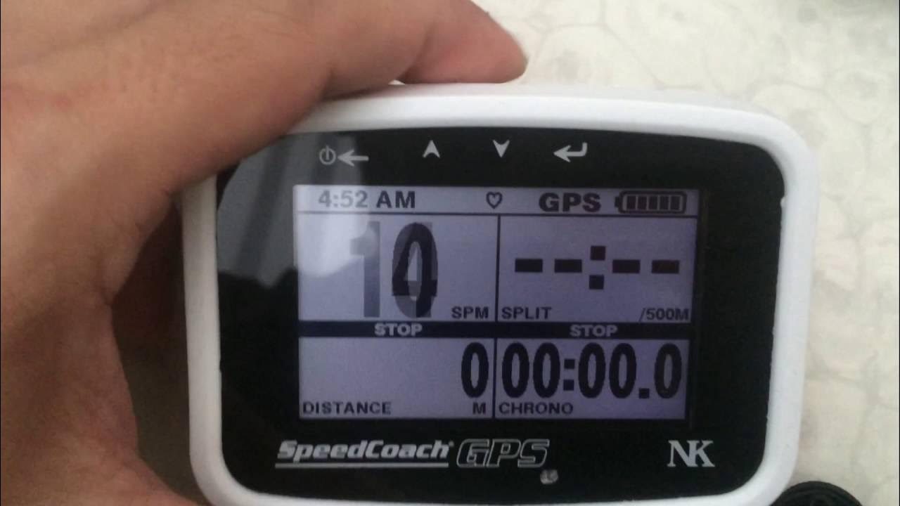 NK SpeedCoach GPS Model 2 How to Change & Display Different Data Malaysia