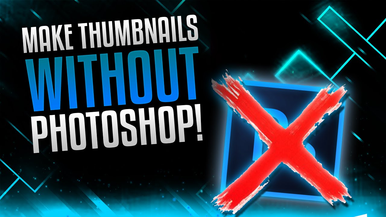 How to Make Good Thumbnails Without Photoshop! Simple Thumbnail