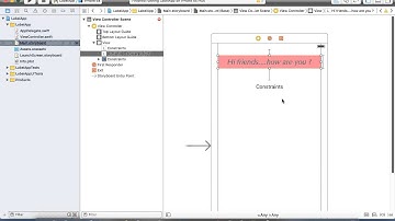 5.  Set Label  constraint