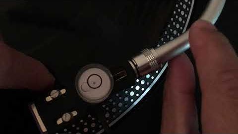 SL-1210GR Headshell Azimuth Level