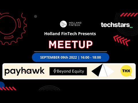 Holland FinTech Live Stream- Techstars Meetup Holland FinTech Live Stream- Techstars Meetup