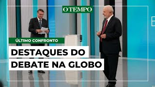 Debate na Globo: veja o resumo do embate entre Lula e Bolsonaro