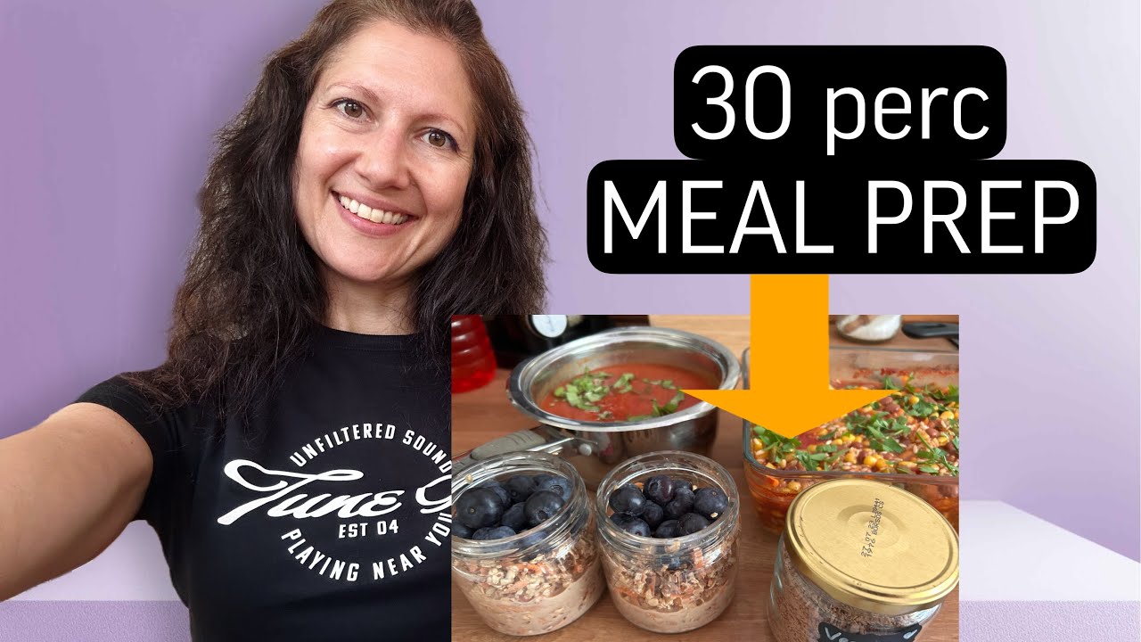 Van fél órád? 30 perc, 5 étel, nulla stressz – így főzhetsz velem villámgyorsan! 