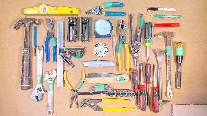 Basic household hand tools for beginners 