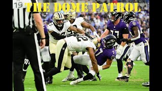 Zack Baun and Marcus Davenport lead the way for the Saints Defense vs Ravens