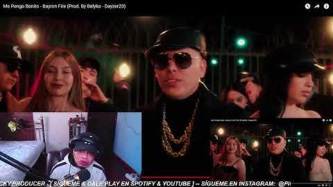 UN MILITAR PRODUCTOR REACCIONA / Me Pongo Bonito - Bayron Fire (Prod. By Belyko - Dayzer23)