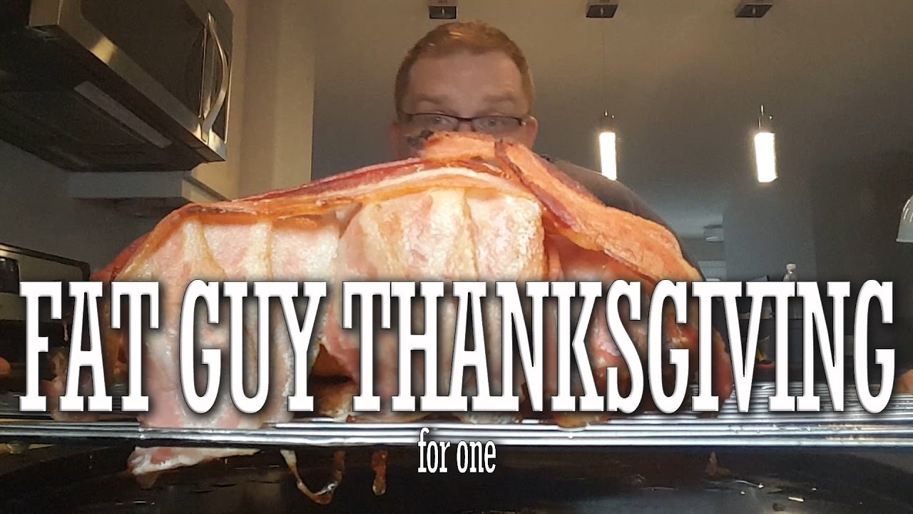 Fat Guy Thanksgiving For One The Fast Food Fake Turkey Youtube