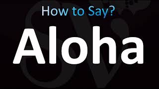 Download Lagu How to Pronounce ''Aloha'' Correctly! (Hawaiian) MP3 Download Lagu How to Pronounce ''Aloha'' Correctly! (Hawaiian) MP3