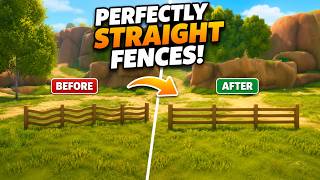 How to Build Perfectly Straight Fences in Solarpunk