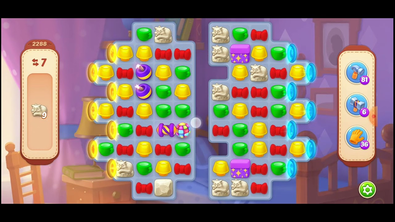 Homescapes Walkthrough Level 2288\ Прохождение Homescapes уровень 2288