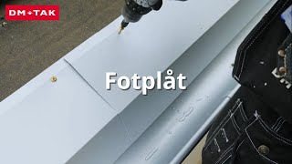 Takskolan. Avvattning del 4 - Fotplåt