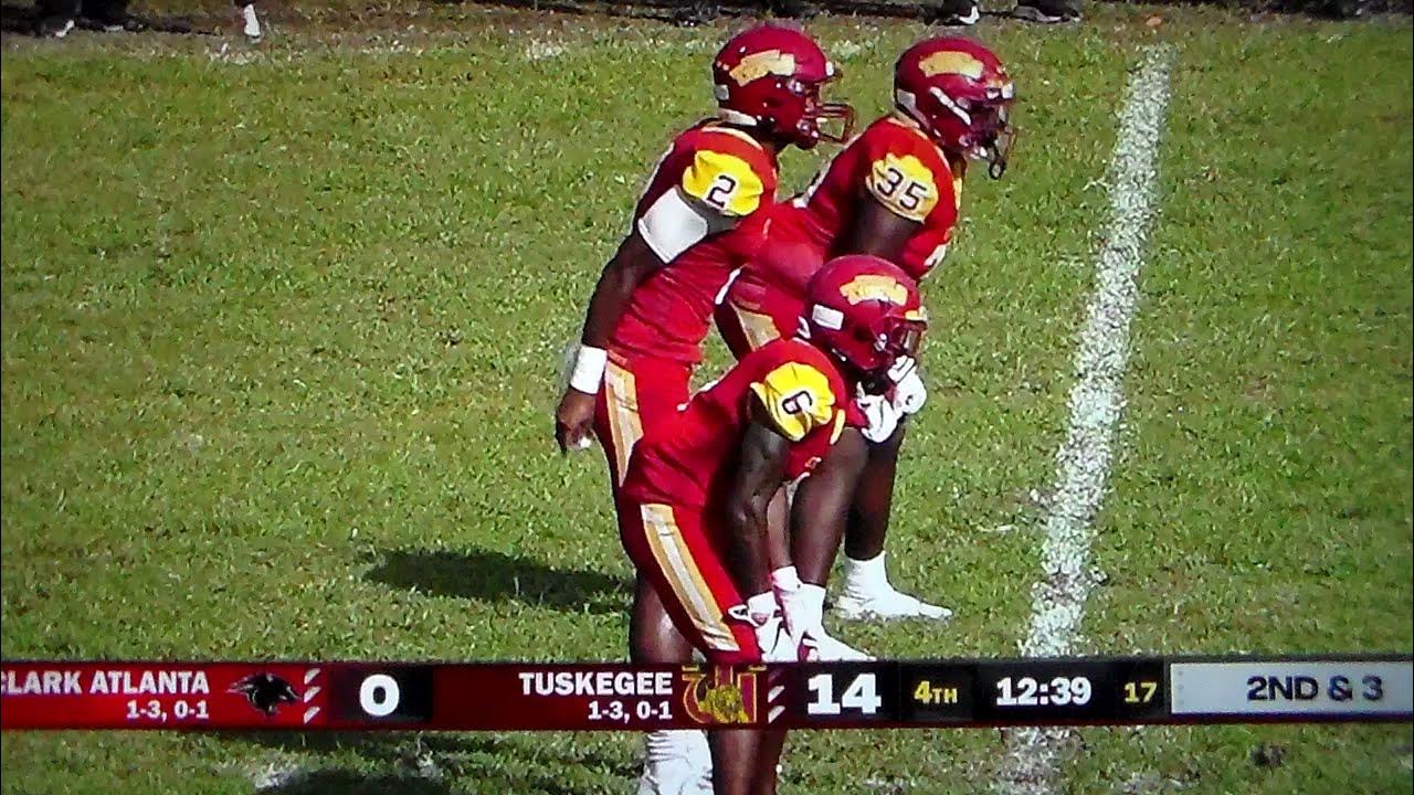 Tuskegee's Bryson Williams 31 yard TD run vs. Clark Atlanta YouTube