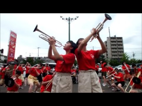 『勝手にシンドバッド』1st & 2nd ライブ演奏 - 札幌国際情報高校吹奏楽部(SITバンド) team Red 26th - (サザンオールスターズ カバー) - アークス北24条店(2022)