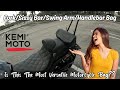 KEMIMOTO Versatile Fork/Sissy Bar/Swingarm/Handlebar Motorcycle Bag