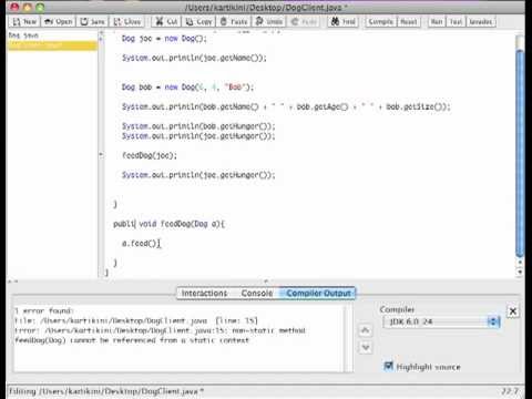 Creating Classes in Java Programming - YouTube