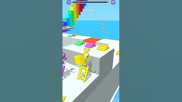 Fanny Mobile Games 2023 - Ladder Race All Levels Gameplay Walkthrough Android, ios max