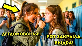 Хулиганы УНИЖАЛИ Девочку Из Приюта Перед Всем Классом — Но Получили По Заслугам!