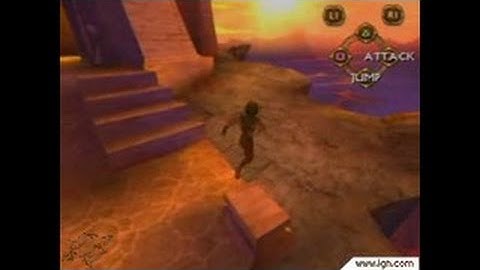Sphinx and the Cursed Mummy GameCube Gameplay - Outside