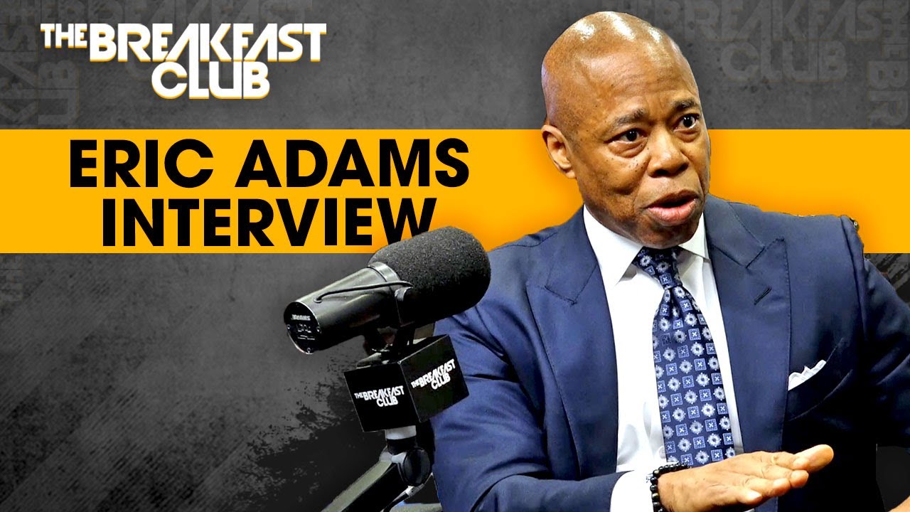 Mayor Eric Adams Speaks On The Migrant Crisis, Safety In New York, Policing, Homelessness + More