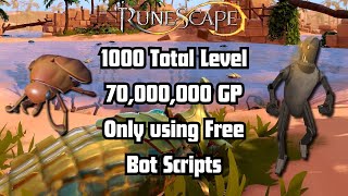 1000 Total Level + We Unlocked a Great Money Maker | Runescape 3 | Episode 3 | Botting to Max