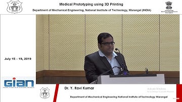 GIAN Program- Department of Mechanical Engineering National Institute of Technolog