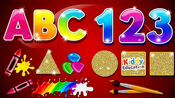 Preschool Learning Videos for Preschoolers 🍎 Toddlers Learn ABC Phonics Shapes Numbers Colors 🌈