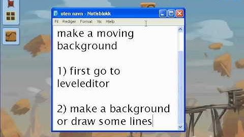 how to make a moving background in pr3