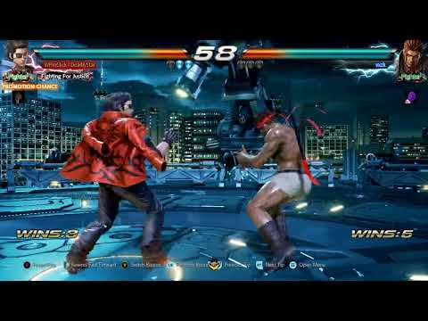 Hwoarang Backlash vs Eddy Rage Drive