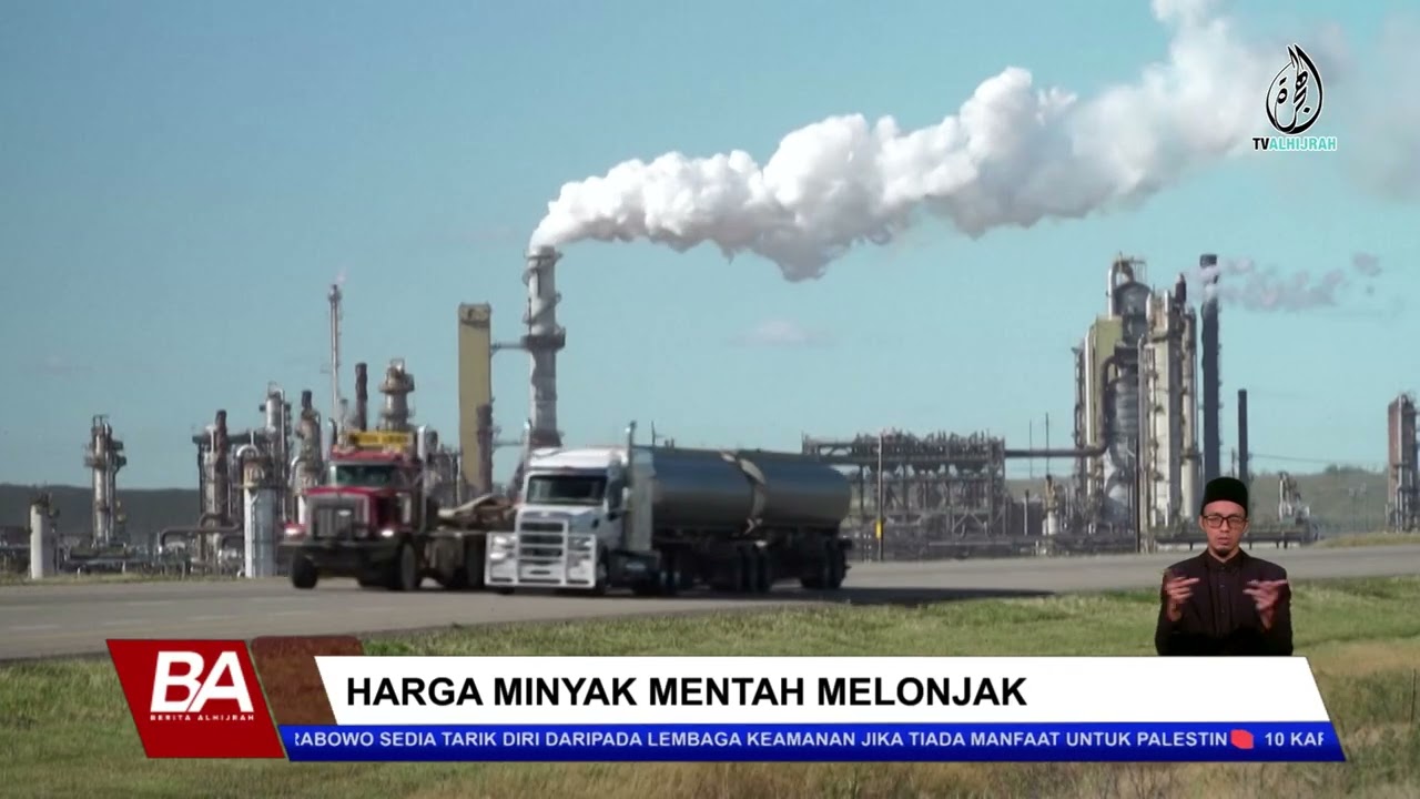 HARGA MINYAK MENTAH MELONJAK