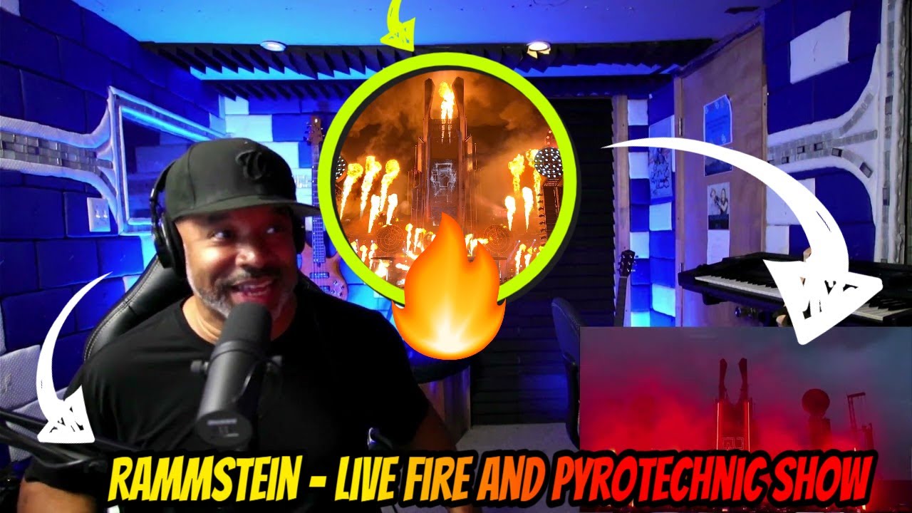 Rammstein - Live Fire and Pyrotechnic SHOW Europe Stadium Tour 2022 🔥 ...