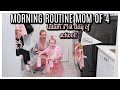 New morning routine mom of 4 2024  tatums 1st day of preschool  school morning routine 2024