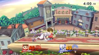Villager gets 2 shield breaks!