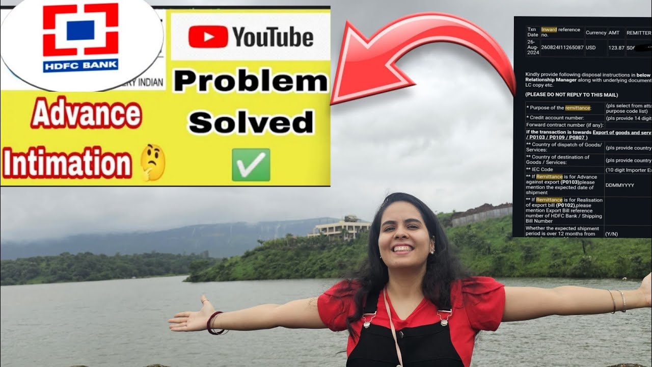 Youtube Payment not received in HDFC Bank Account | only received ...