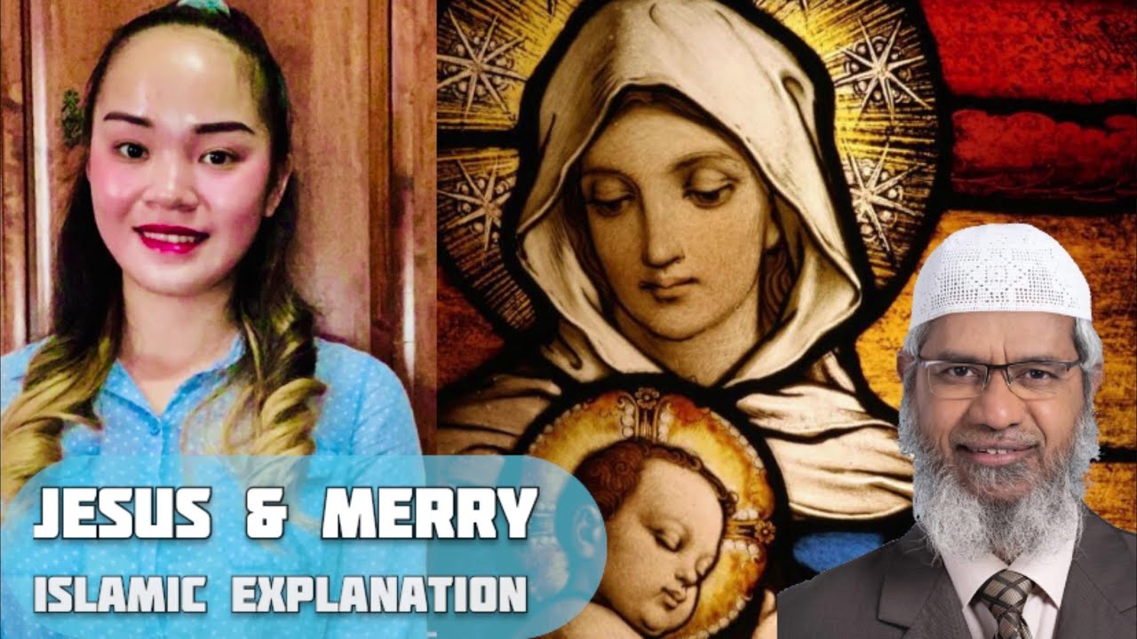 JESUS CHRIST & MOTHER MARY IN ISLAM | By Zakir Naik | CHRISTIAN